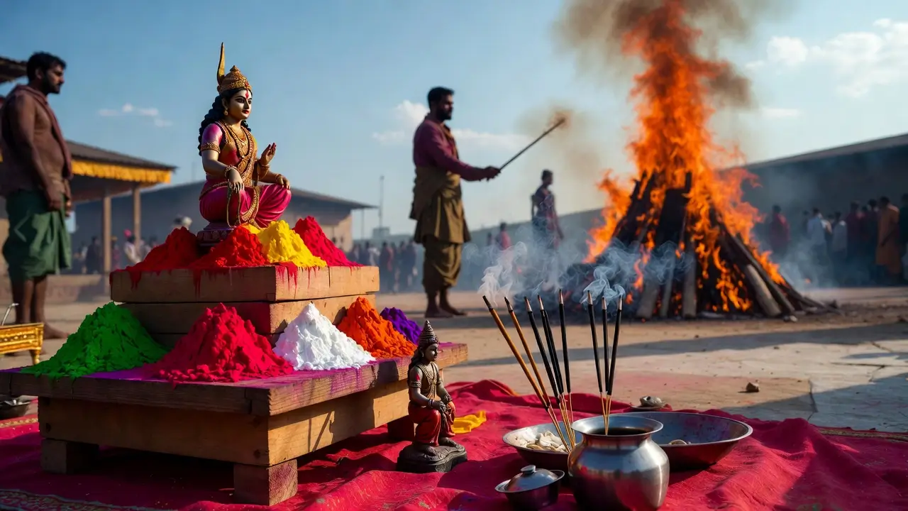 Holika Dahan Items Ritual Essentials and Their Significance