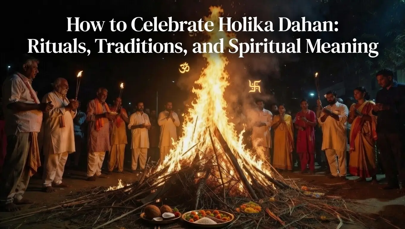 How to Celebrate Holika Dahan Rituals, Traditions, and Spiritual Meaning