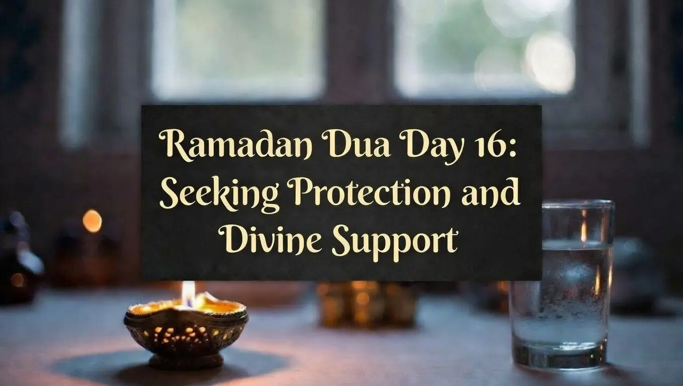 Ramadan Dua Day 16 Seeking Protection and Divine Support