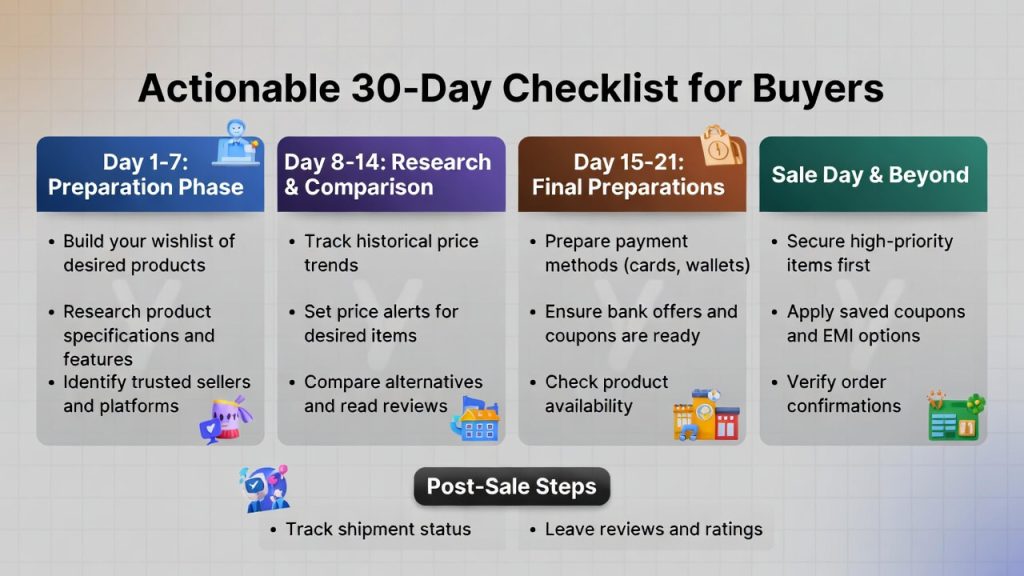 Actionable 30‑Day Checklist for Buyers Actionable 30‑Day Checklist for Buyers