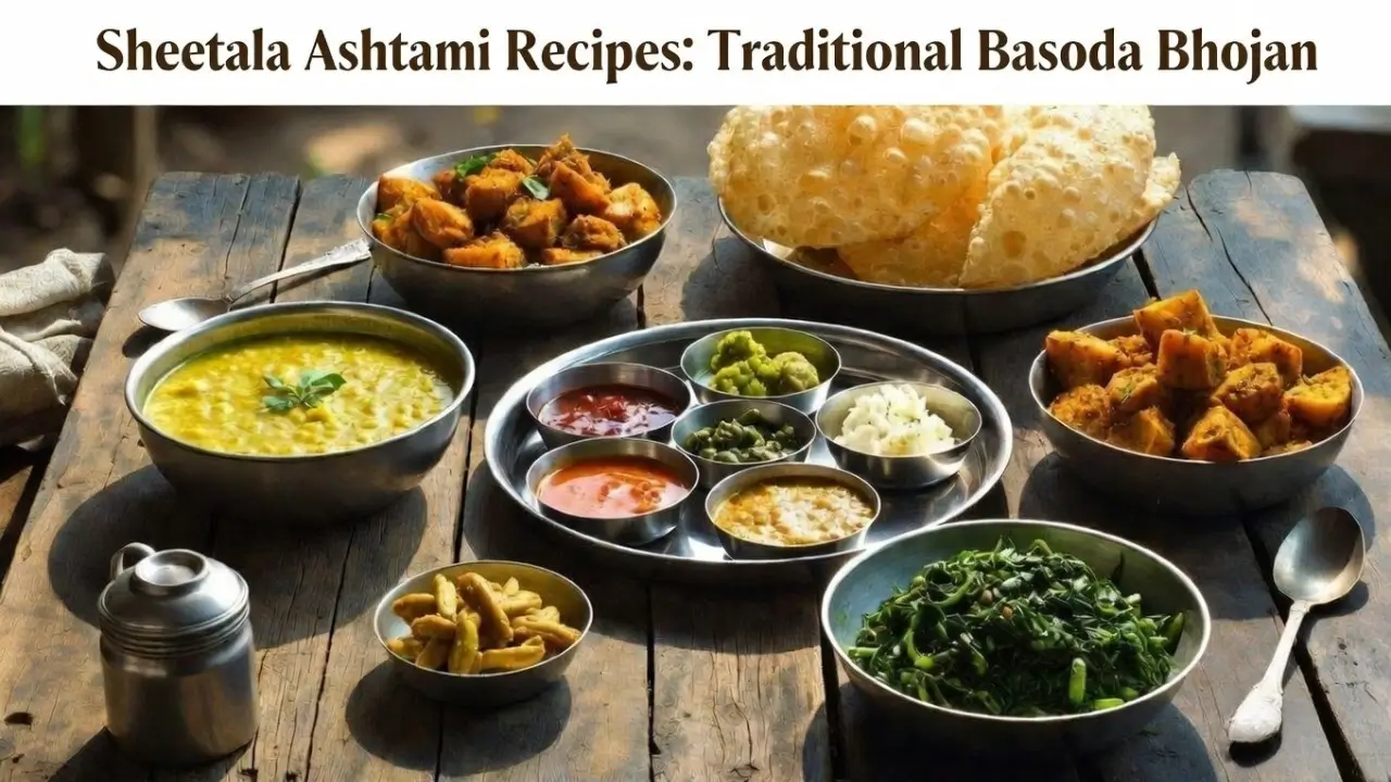 Sheetala Ashtami Recipes​: Traditional Basoda Bhojan
