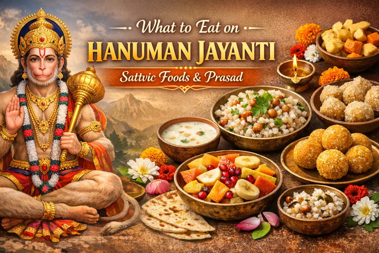 What to Eat on Hanuman Jayanti – Sattvic Foods & Prasad