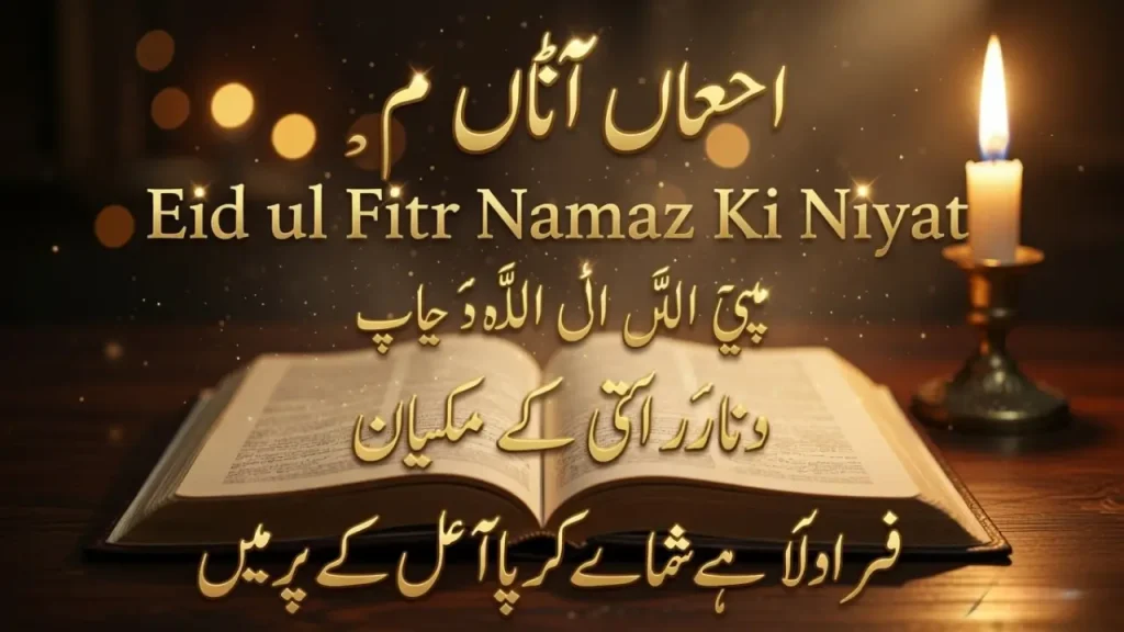 Eid ul Fitr Namaz Ki Niyat– Complete Guide with Arabic & Urdu