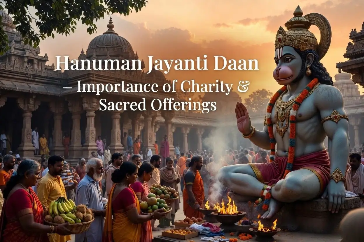 Hanuman Jayanti Daan – Importance of Charity & Sacred Offerings