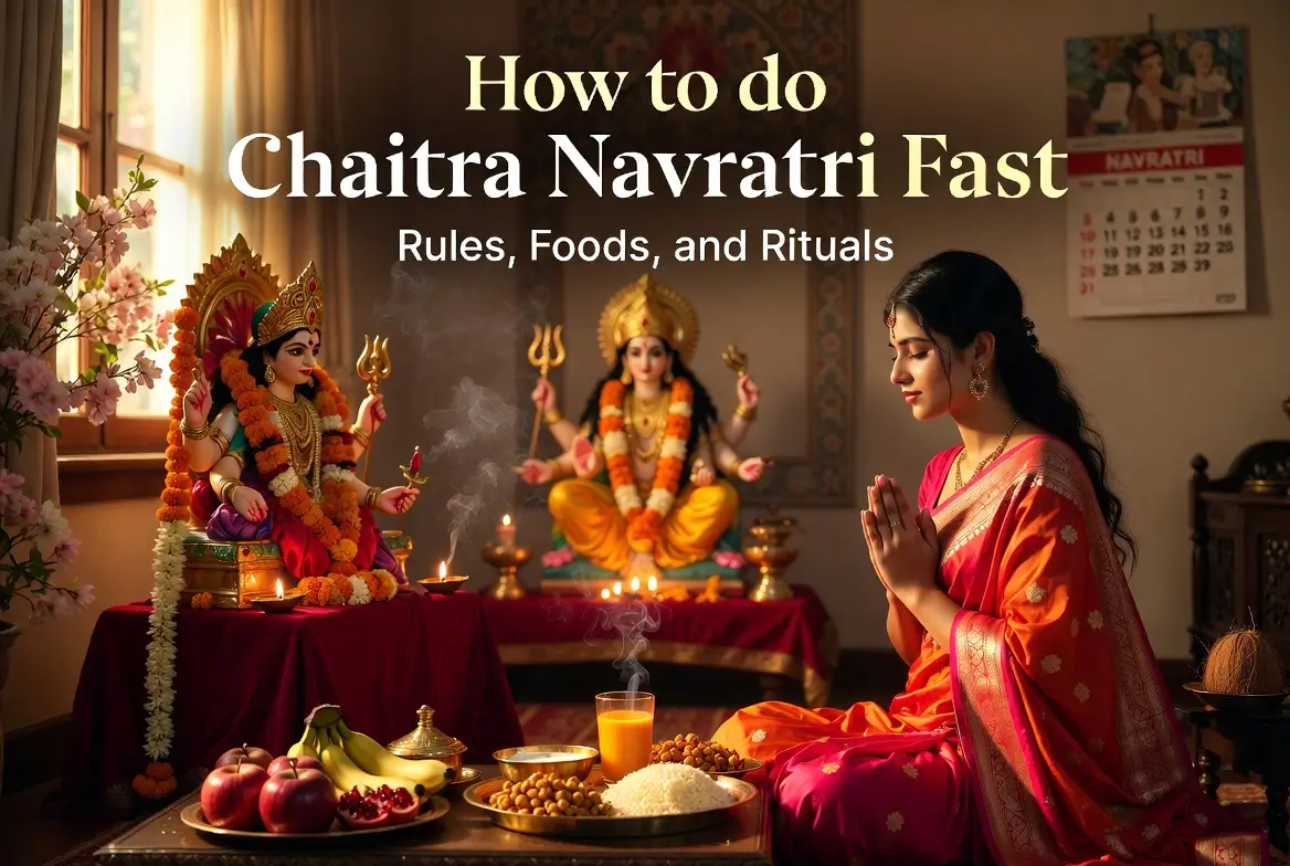 How to do Chaitra Navratri Fast – Rules, Foods, and Rituals