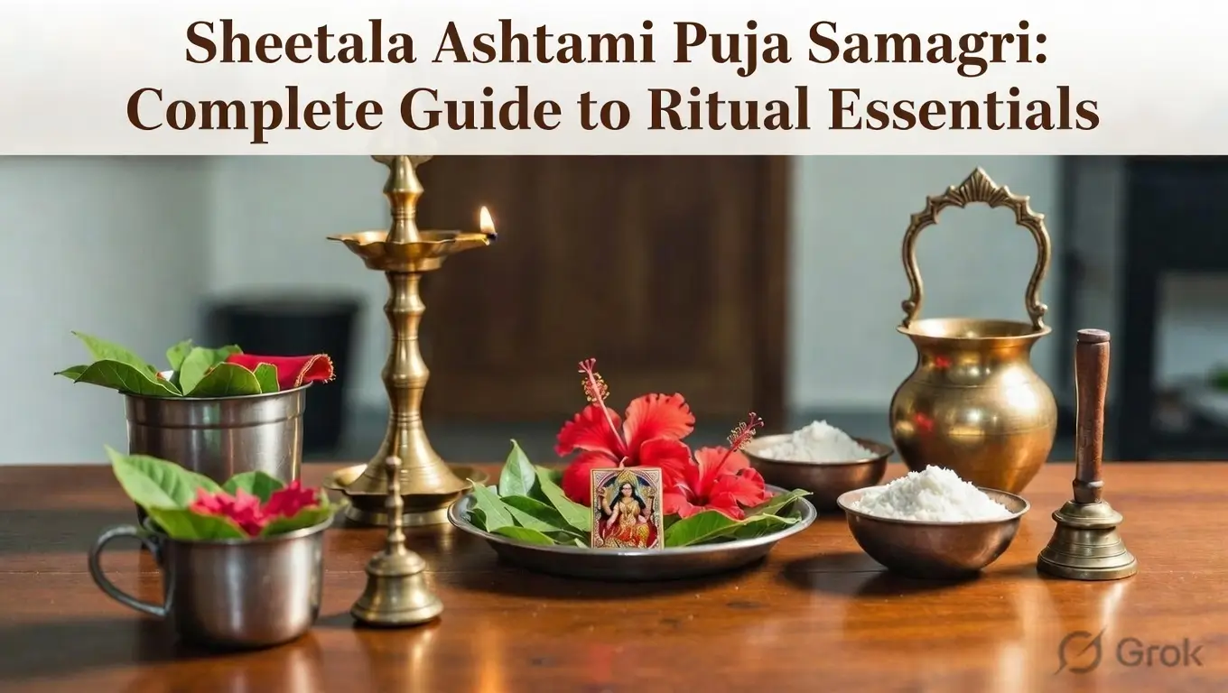Sheetala Ashtami Puja Samagri: Complete Guide to Ritual Essentials