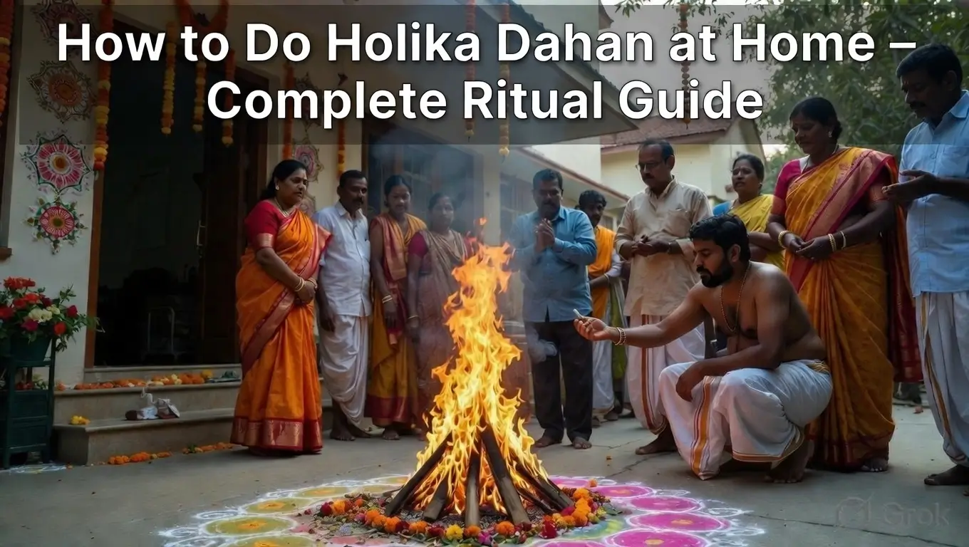 How to Do Holika Dahan at Home – Complete Ritual Guide