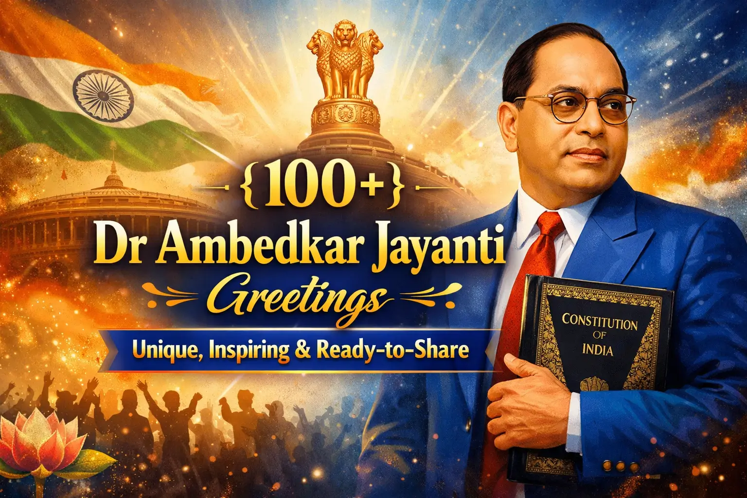 {100+} Dr Ambedkar Jayanti Greetings – Unique, Inspiring & Ready-to-Share