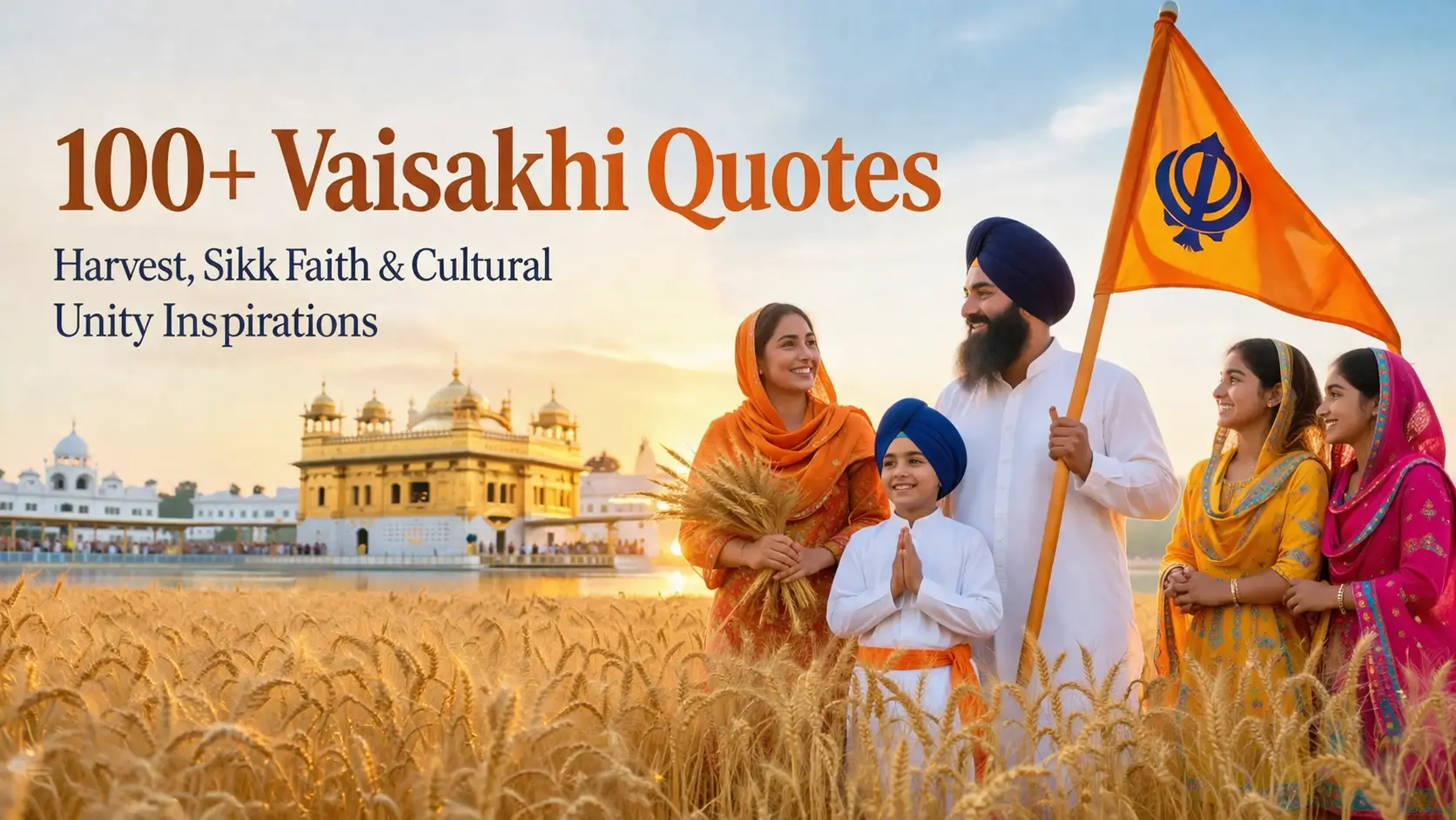 100+ Vaisakhi Quotes – Harvest, Sikh Faith & Cultural Unity Inspirations