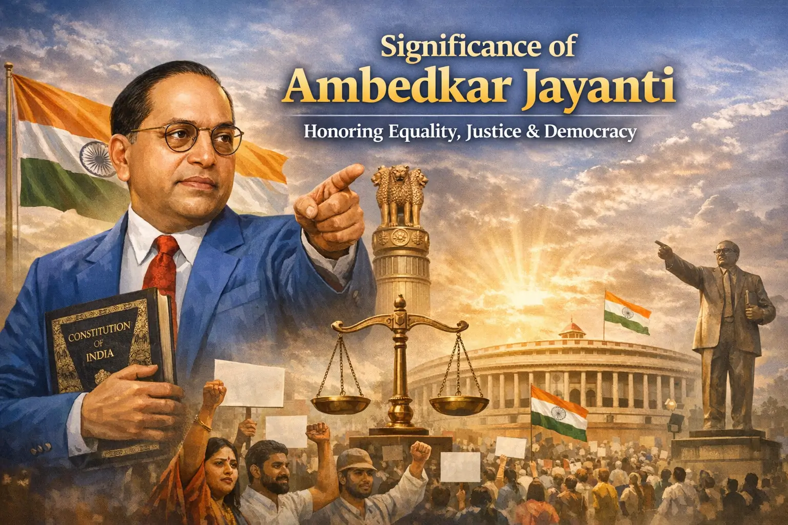 Significance of Ambedkar Jayanti – Honoring Equality, Justice & Democracy