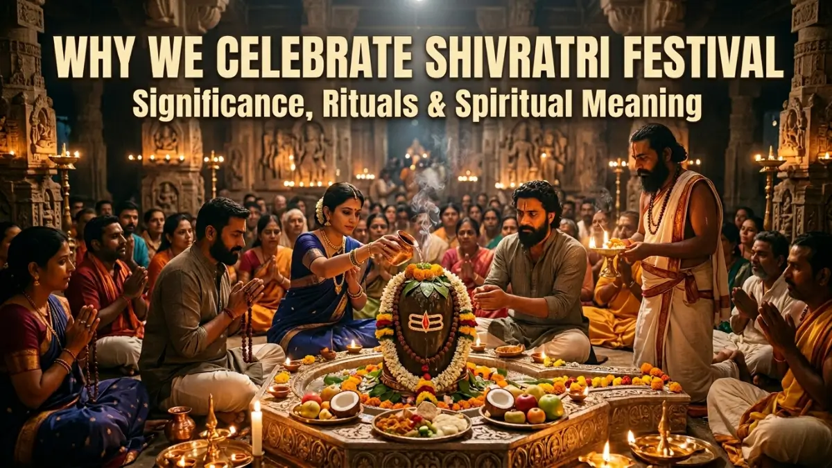 Why We Celebrate Shivratri Festival — Significance, Rituals & Spiritual Meaning