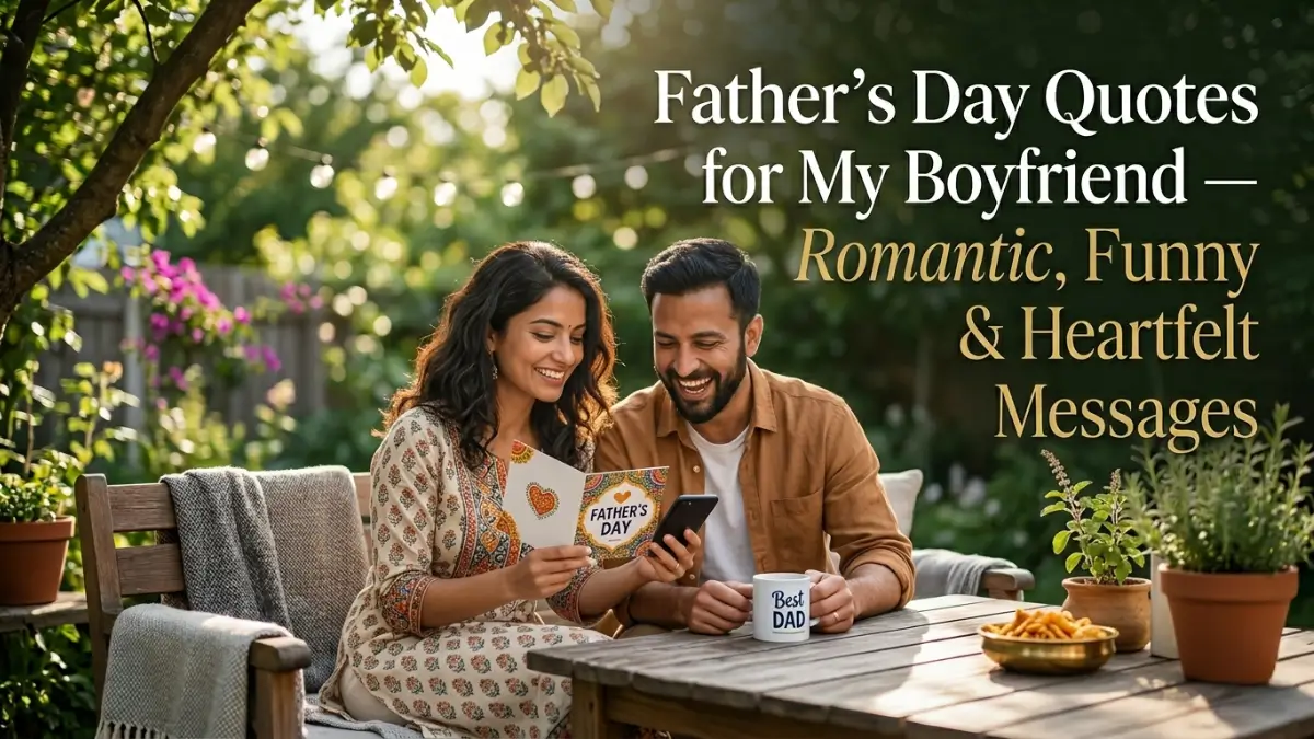 Father’s Day Quotes for My Boyfriend — Romantic, Funny & Heartfelt Messages