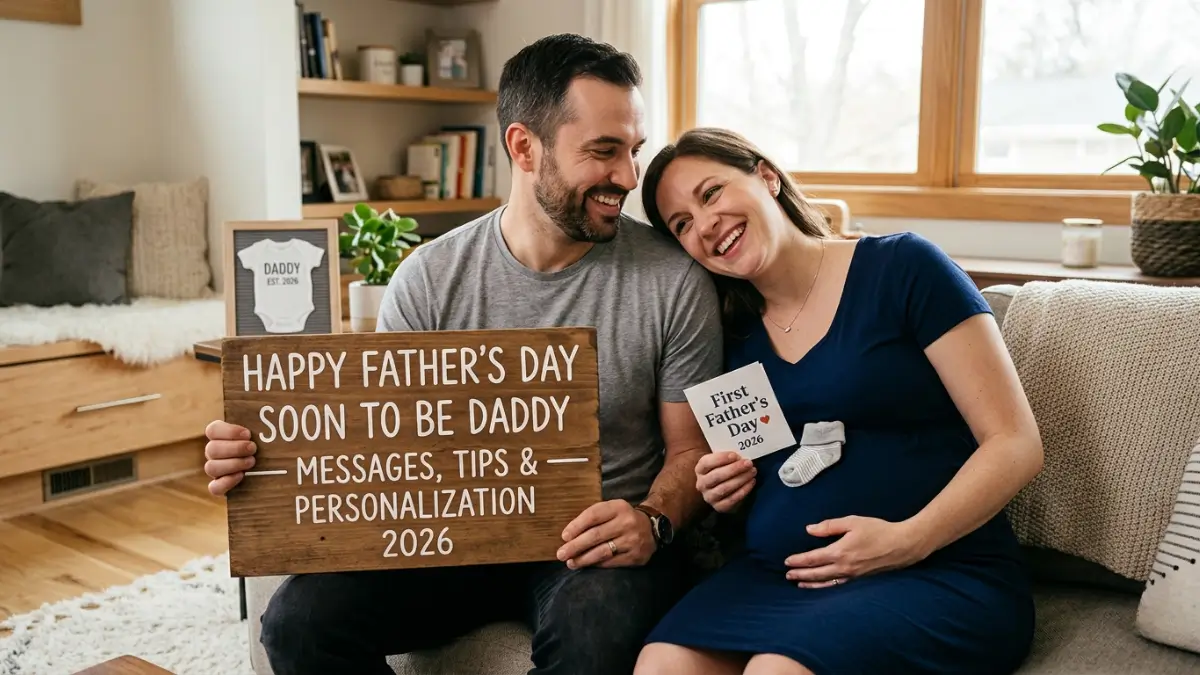 Happy Father’s Day Soon to Be Daddy — Messages, Tips & Personalization