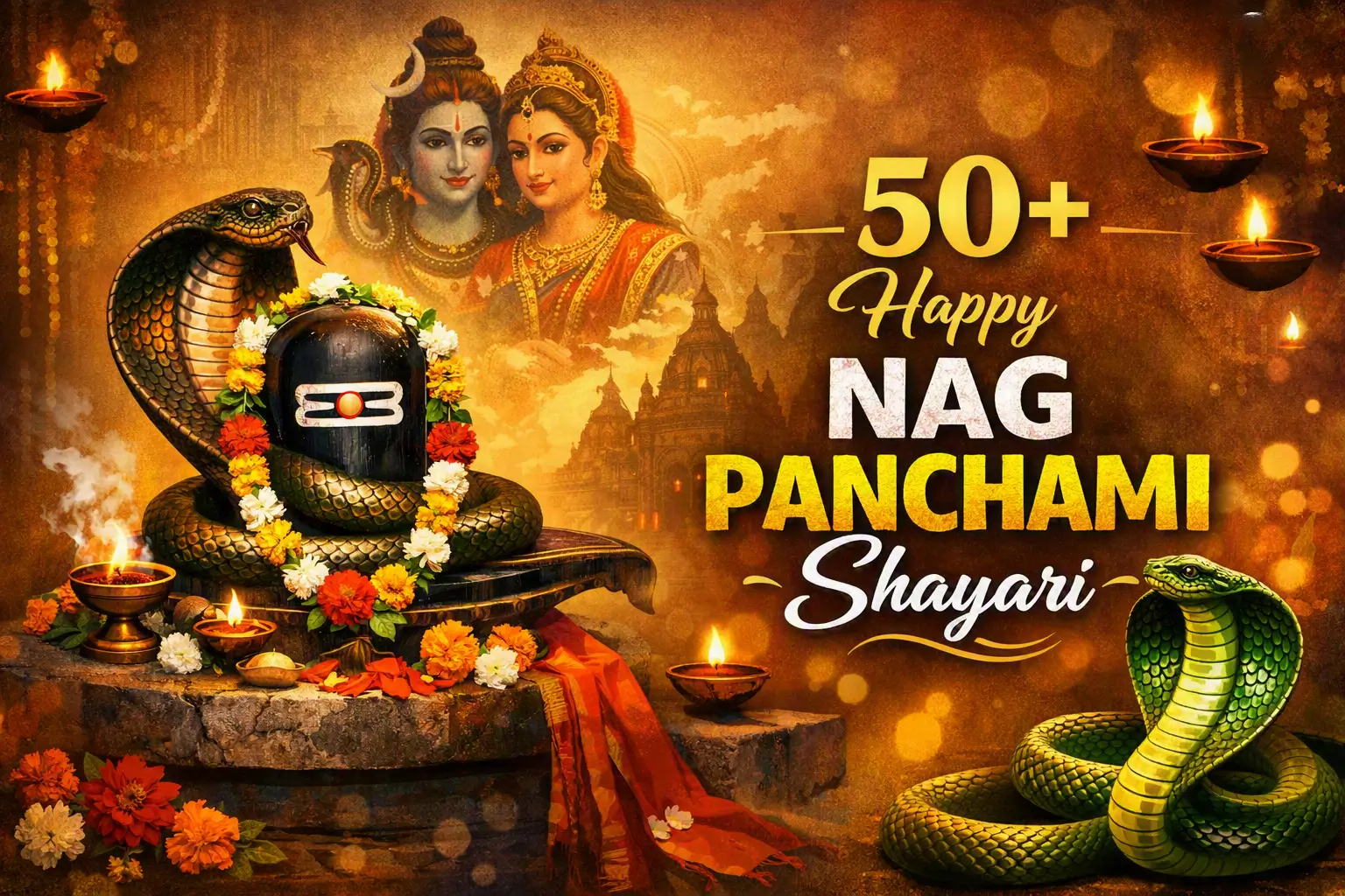 Happy Nag Panchami - Shayari