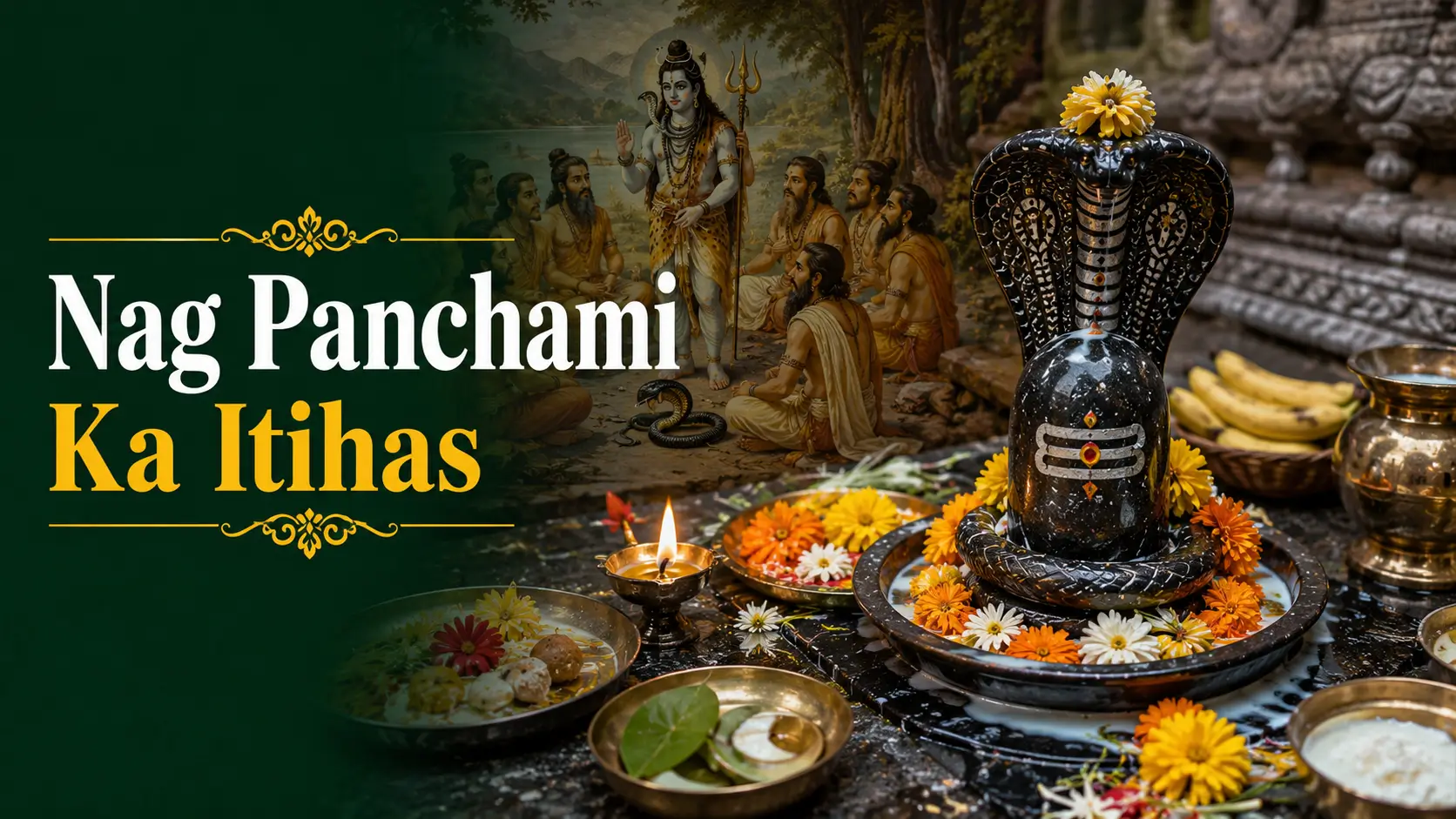 Nag Panchami Ka Itihas - GreatIndianfestival
