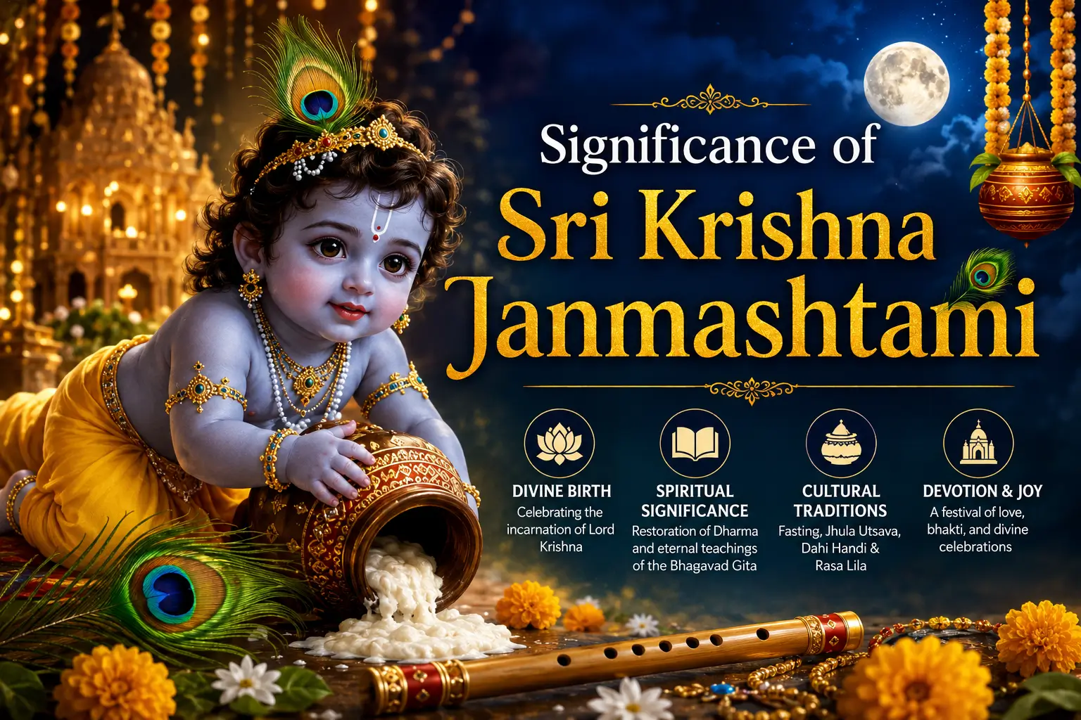 Significance of Sri Krishna Janmashtami