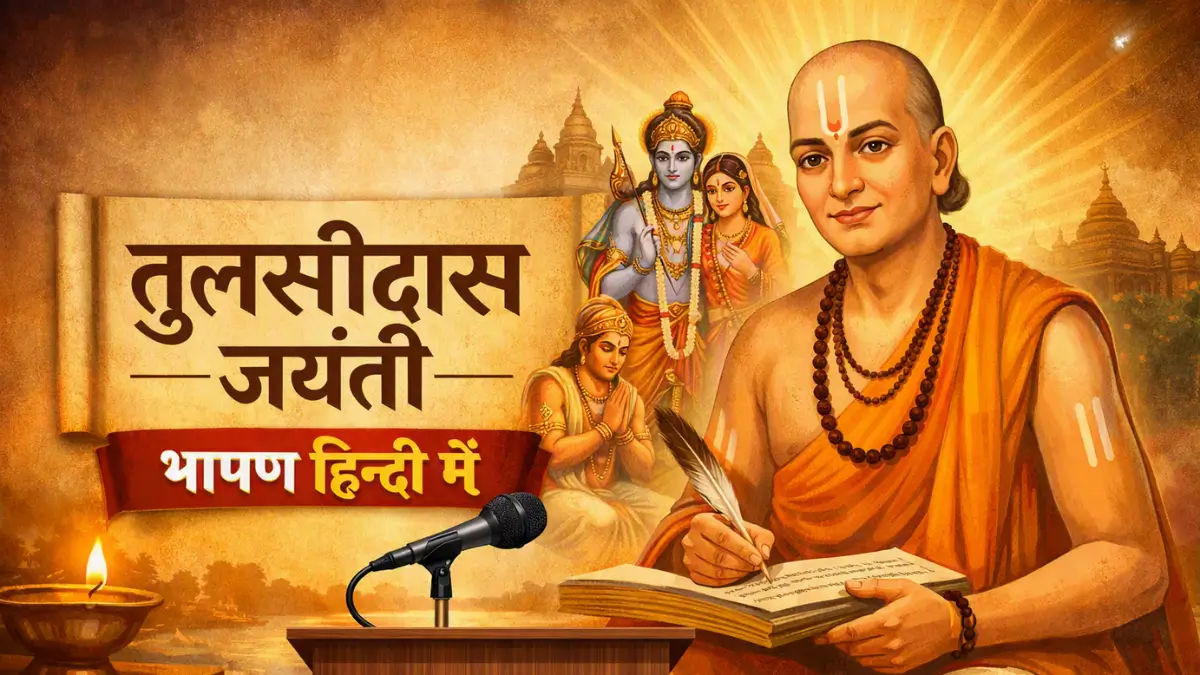 Tulsidas Jayanti Speech in Hindi