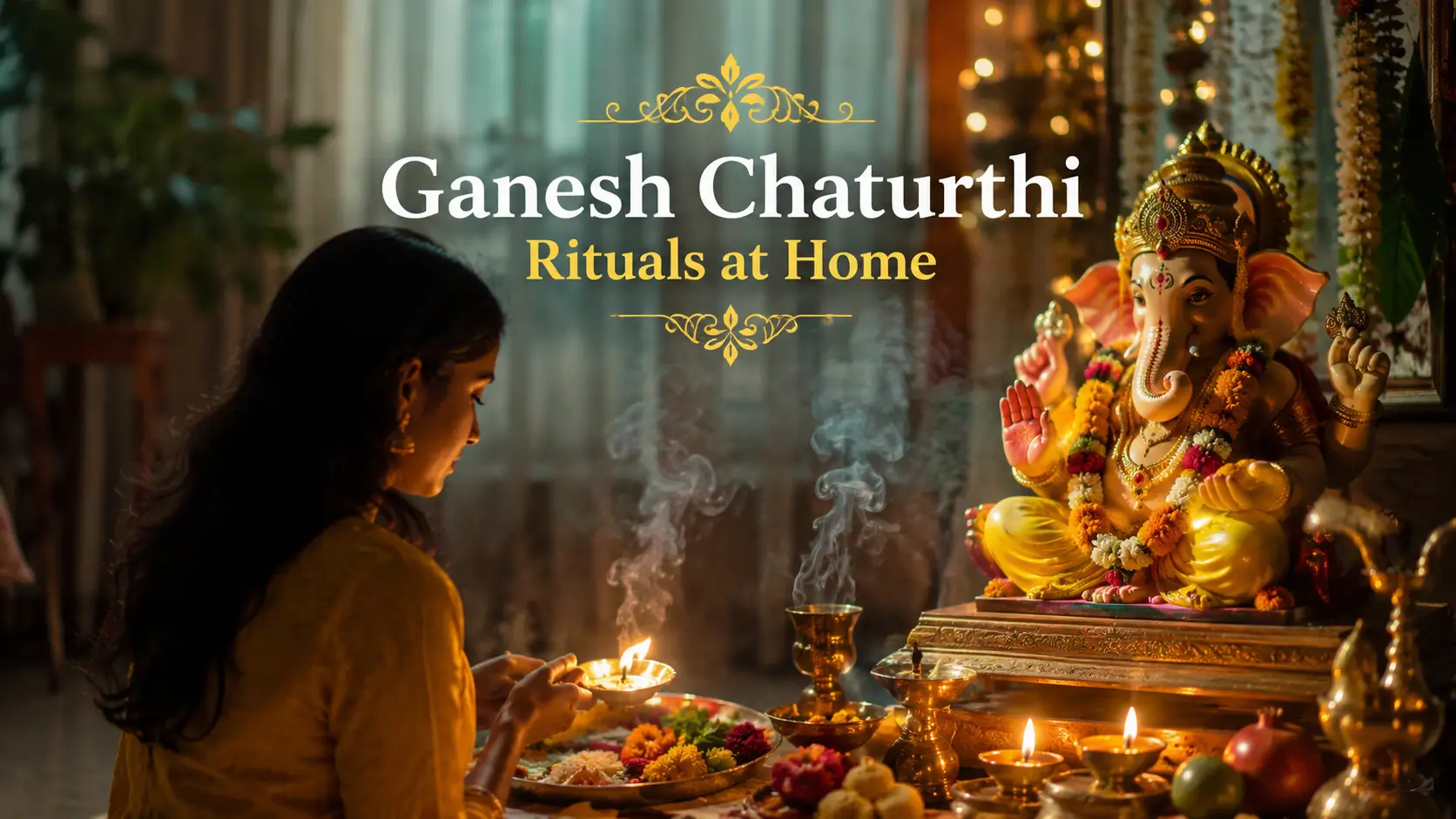 Ganesh Chaturthi Rituals at Home
